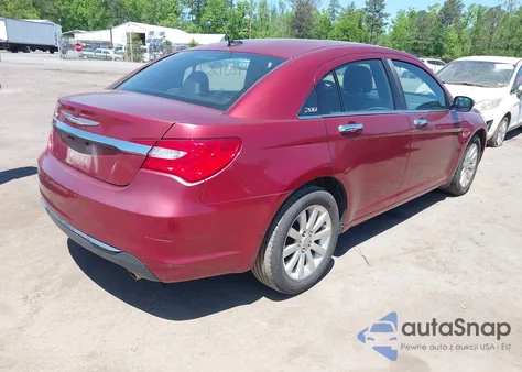 2013 Chrysler 200 Limited from USA, damaged, VIN 1C3CCBCGXDN528375
